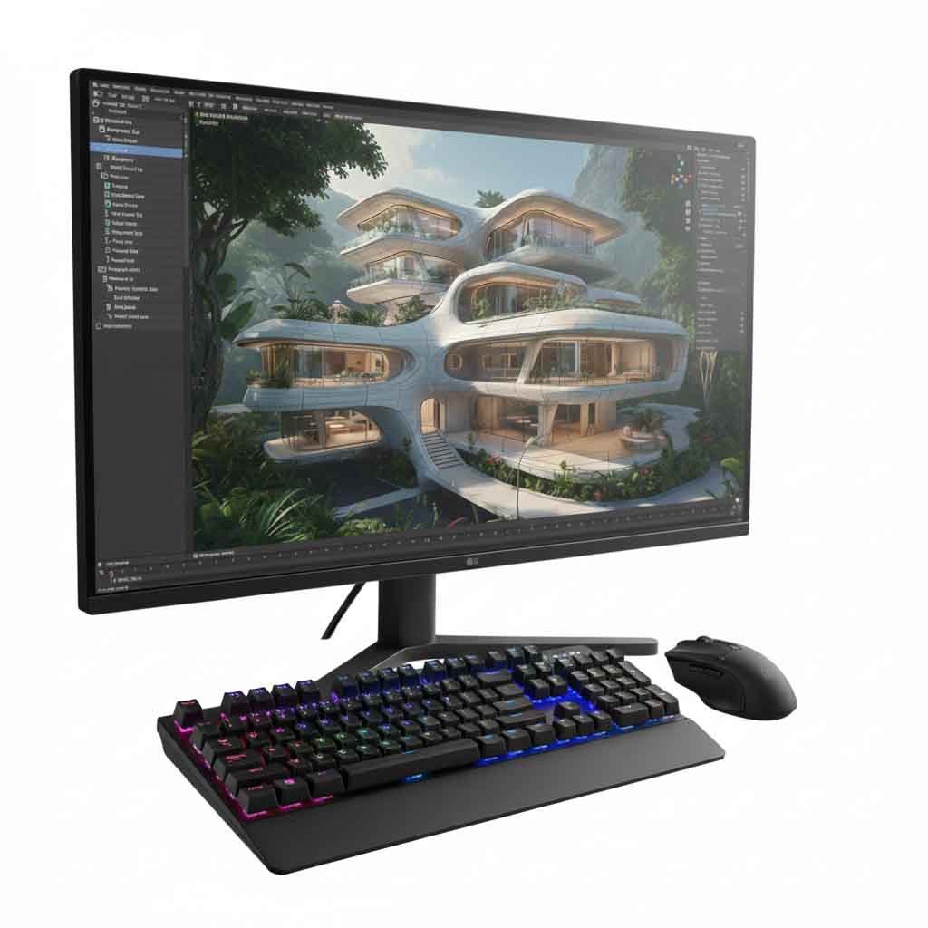 jasa desain 3d booth dan interior jogja termurah dan proses cepat