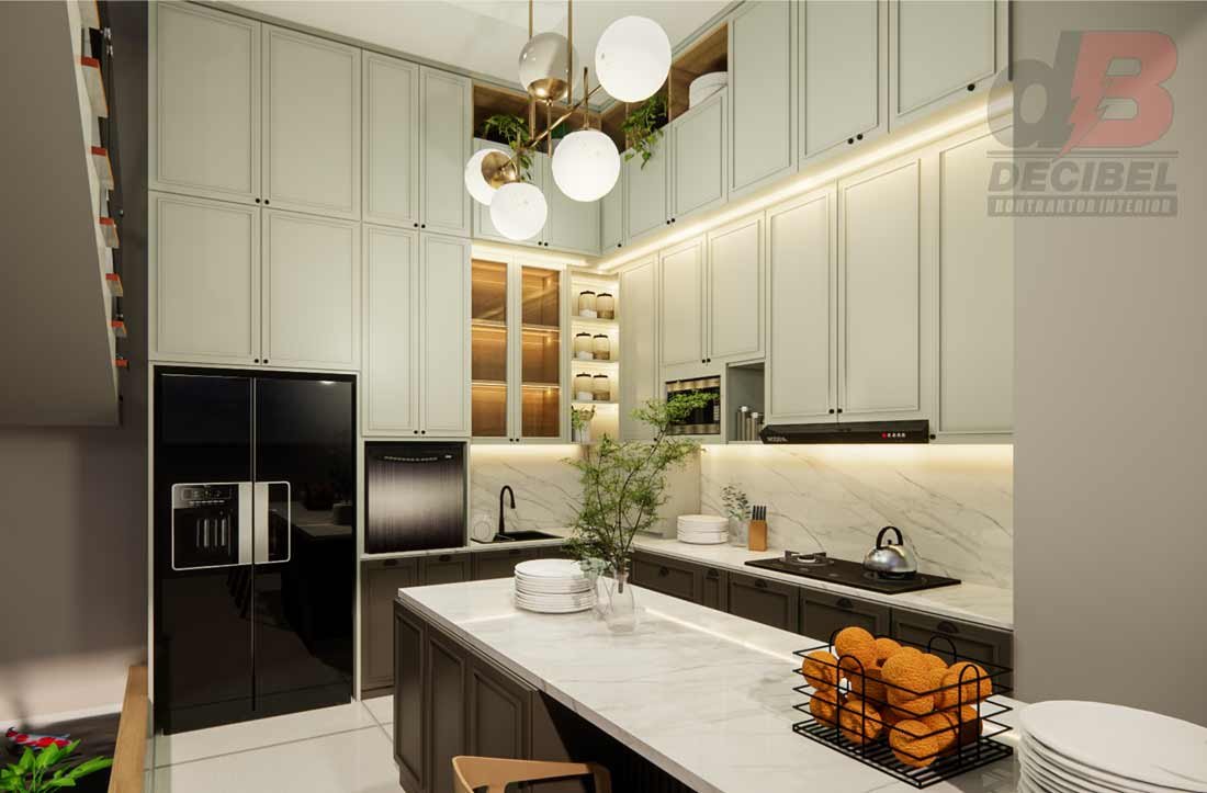 jasa desain interior kitchen jogja terbaik, profesional